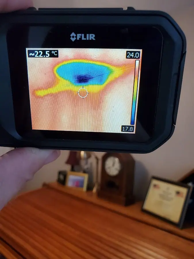Thermal imaging inspection for water damage in Greendale